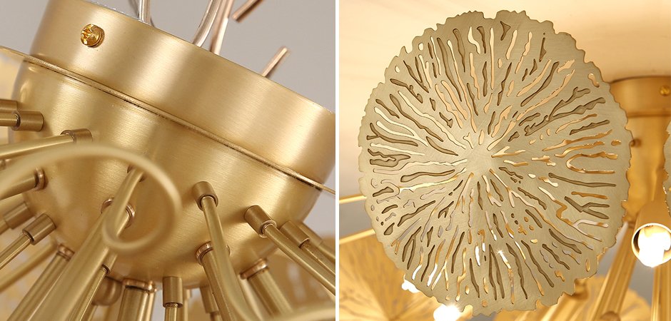Потолочный светильник GLOBAL VIEWS LILY PAD ceiling lamp Потолочный светильник GLOBAL VIEWS LILY PAD ceiling lamp - Loft-Concept в Челябинске