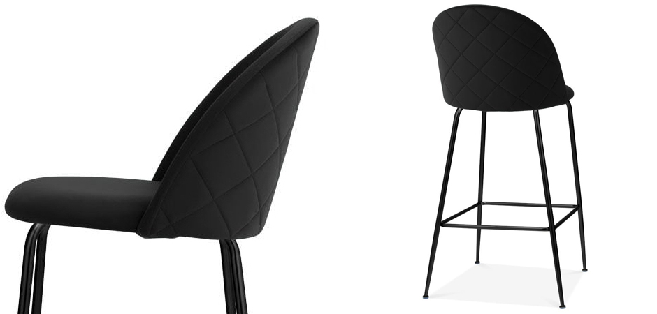 Барный стул Vendramin Bar Stool black Барный стул Vendramin Bar Stool black - Loft-Concept в Челябинске
