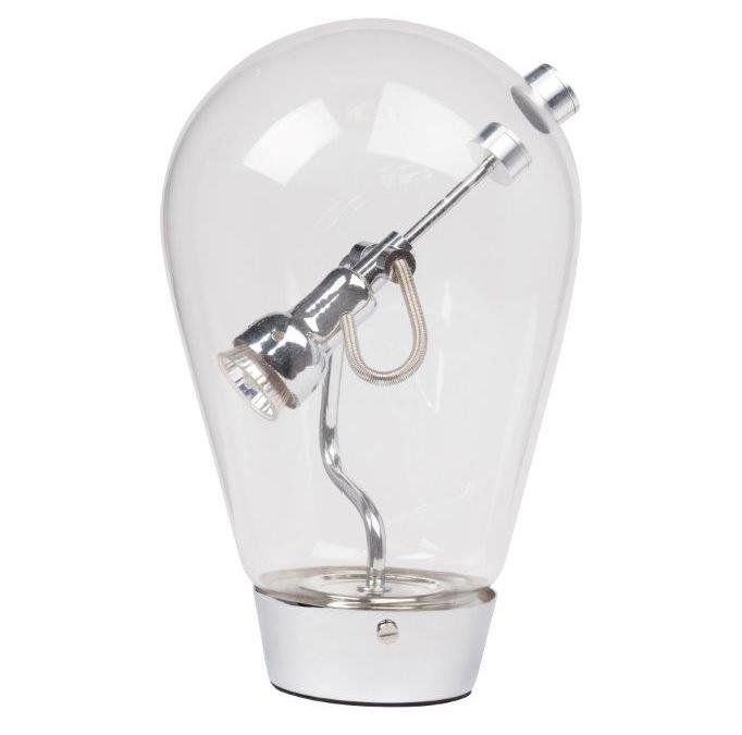 Настольная лампа Danke Piccolo Table Lamp Серебряный в Челябинске | Loft Concept 