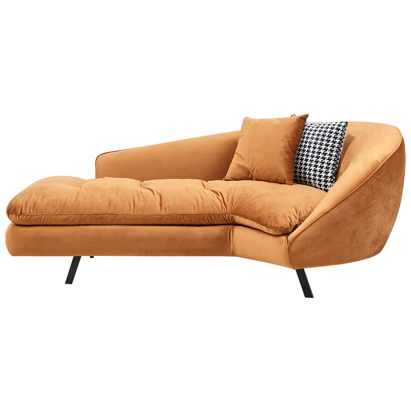 Диван Evangeline Caramel Sofa Карамель Черно-белый Диван Evangeline Caramel Sofa Карамель Черно-белый в Челябинске | Loft Concept