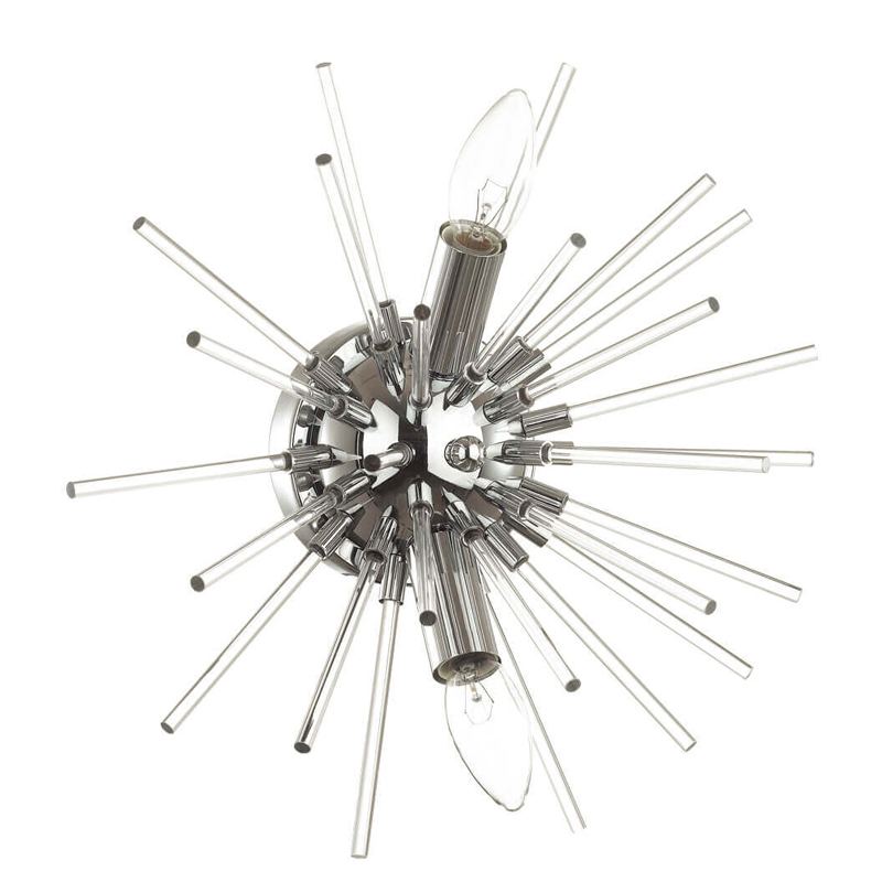 Бра Varg Sputnik Sconce Хром Прозрачный Бра Varg Sputnik Sconce Хром Прозрачный в Челябинске | Loft Concept