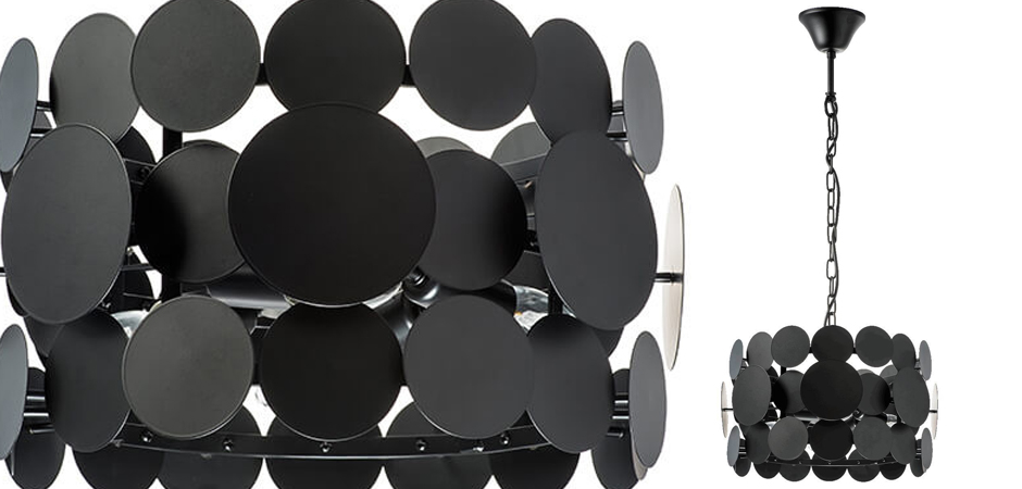 Люстра Black Matte Disk D35 Люстра Black Matte Disk D35 - Loft-Concept в Челябинске