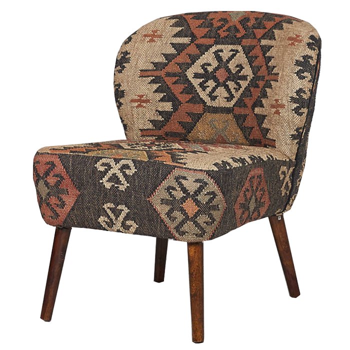 Кресло KELIM Brown Chair Коричневый в Челябинске | Loft Concept 