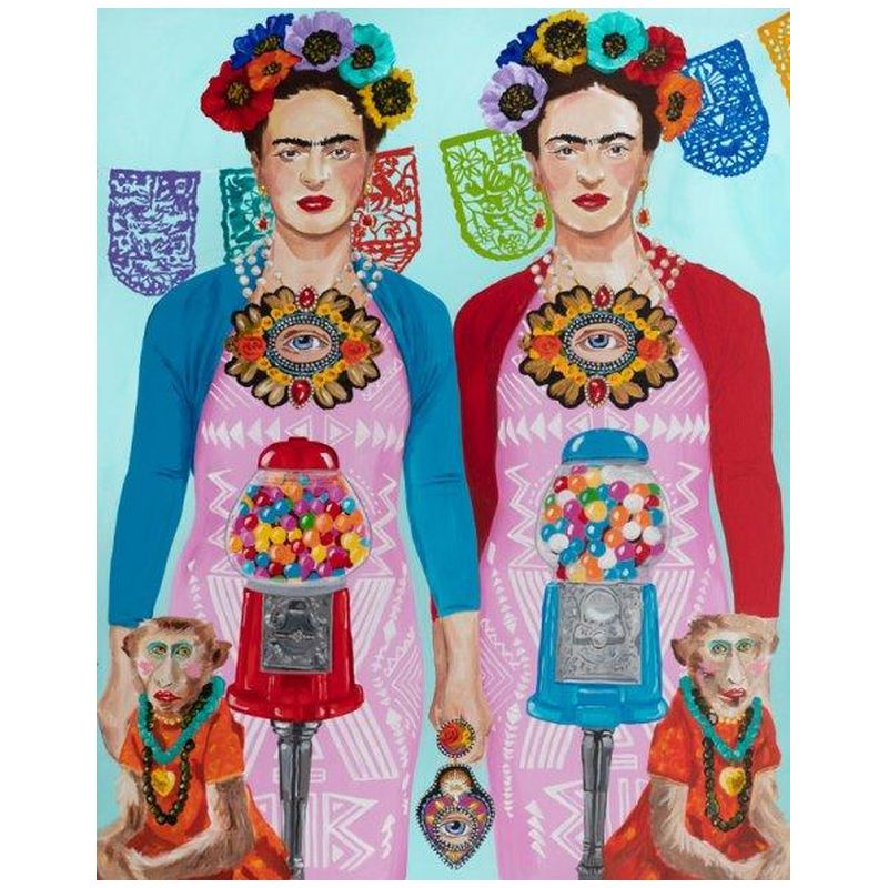Картина Frida Kahlo Twinning Мульти Картина Frida Kahlo Twinning Мульти в Челябинске | Loft Concept