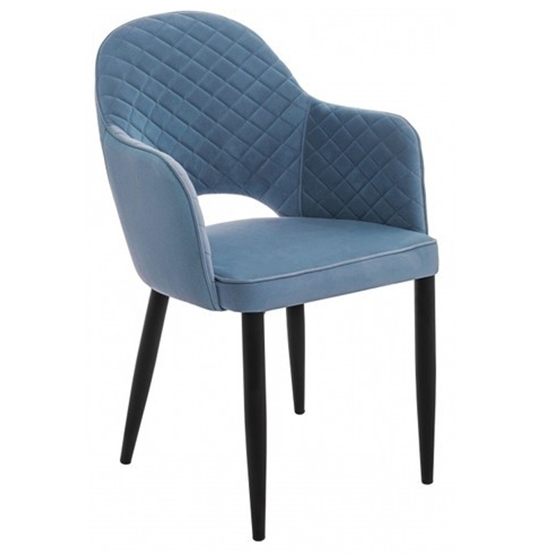 Стул Sharron Chair blue Синий Черный в Челябинске | Loft Concept 