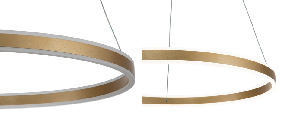 Подвесной светильник Neo Circles One Gold Подвесной светильник Neo Circles One Gold - Loft-Concept в Челябинске