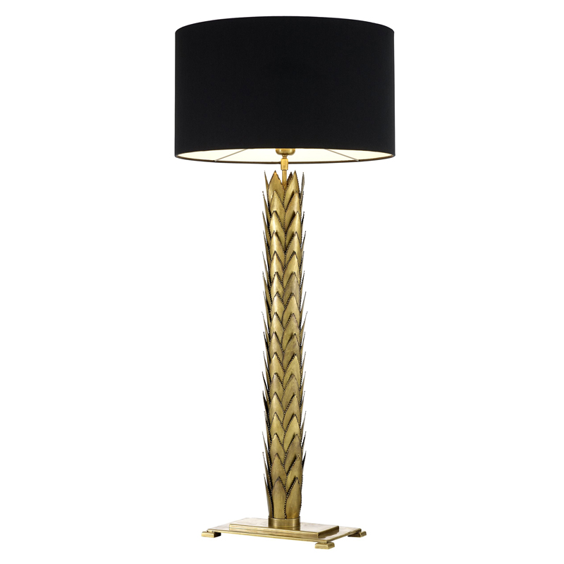 Настольная лампа Eichholtz Table Lamp Granada Латунь Черный Настольная лампа Eichholtz Table Lamp Granada Латунь Черный в Челябинске | Loft Concept