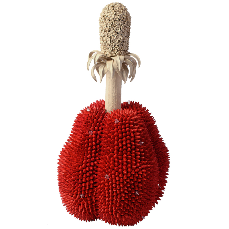 Статуэтка тропический фрукт Tropical Fruit Red Красный Бежевый Статуэтка тропический фрукт Tropical Fruit Red Красный Бежевый в Челябинске | Loft Concept