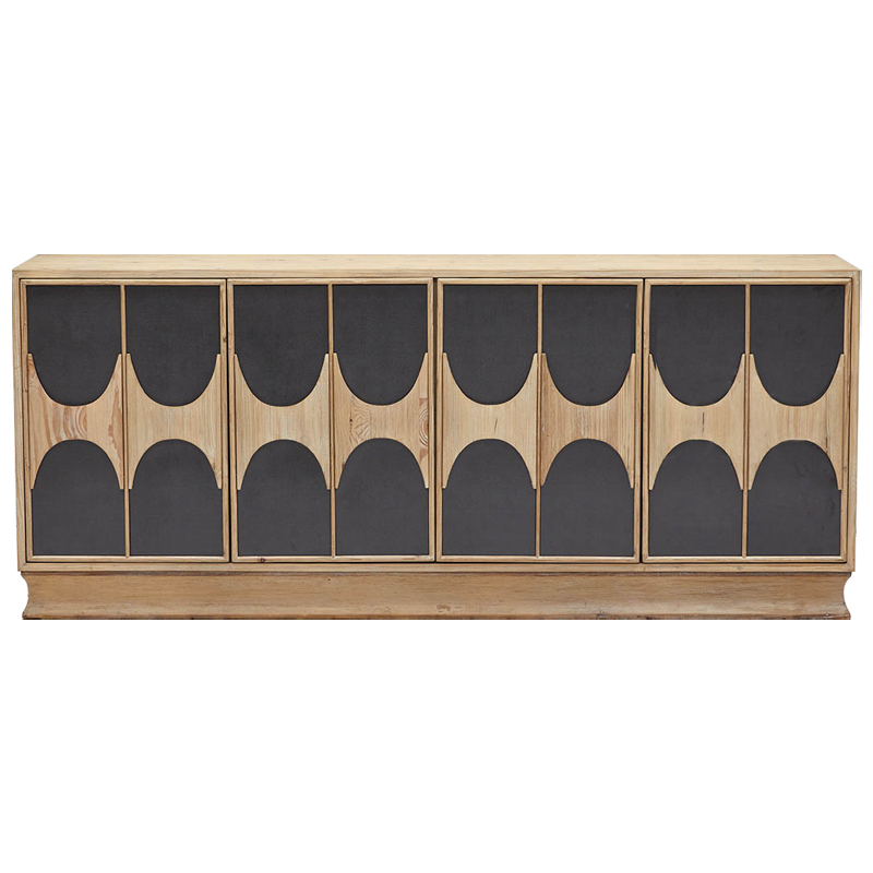 Комод Delores Chest of Drawers Древесина Черный в Челябинске | Loft Concept 