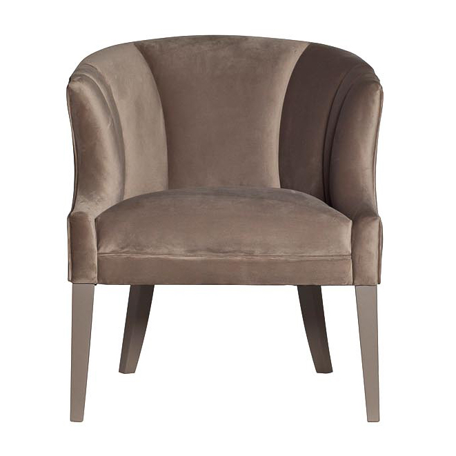 Кресло Mario Armchair Золотой Шампань Серый в Челябинске | Loft Concept 