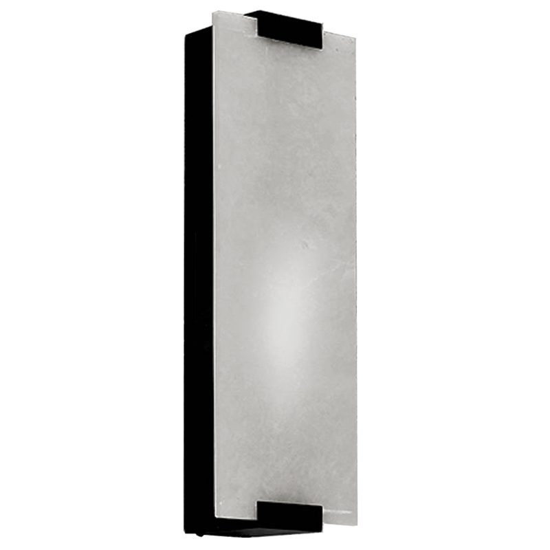 Бра Marble Rectangle Wall Lamp Black Черный Бра Marble Rectangle Wall Lamp Black Черный в Челябинске | Loft Concept