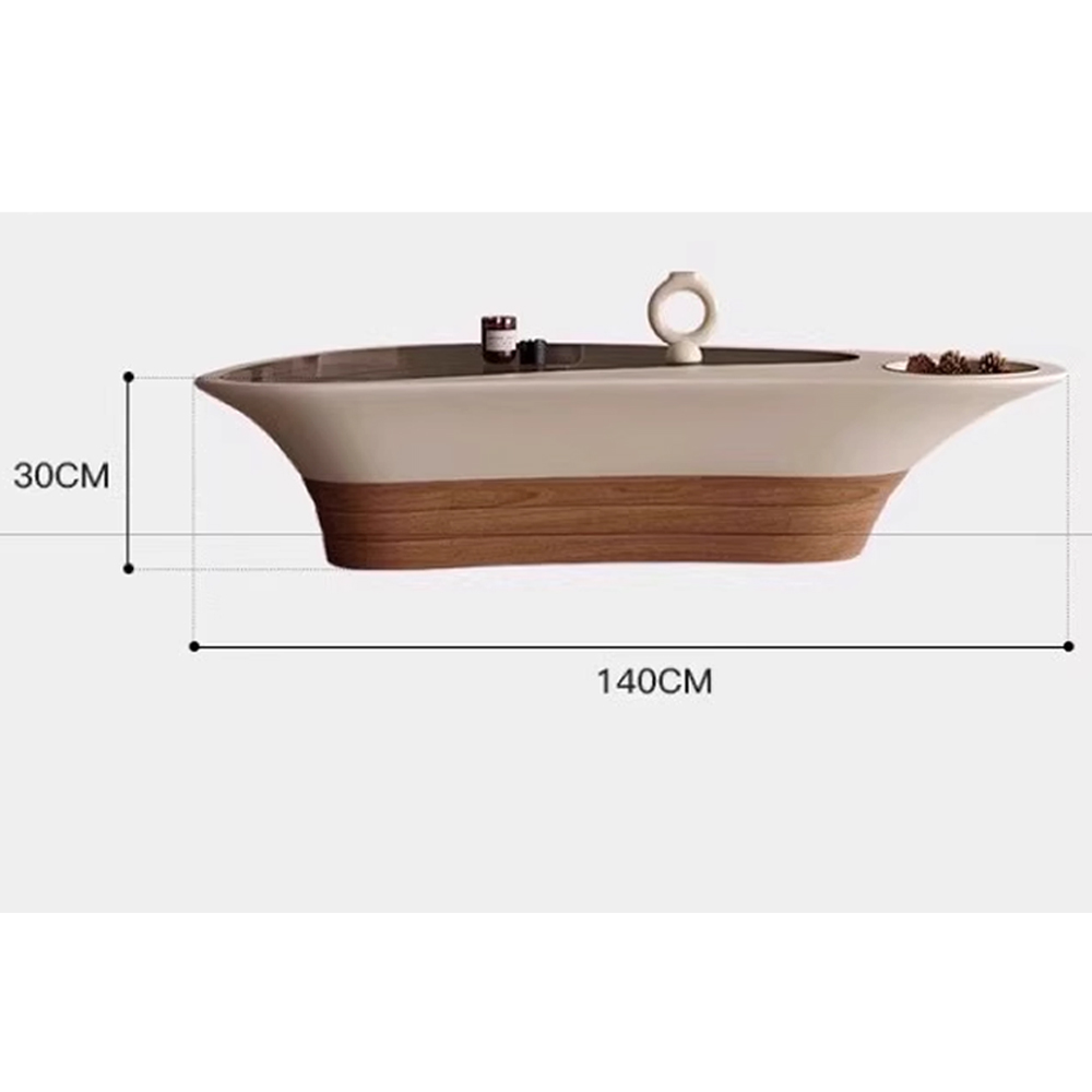 Журнальный столик фигурный со стеклянной столешницей Table Drop Журнальный столик фигурный со стеклянной столешницей Table Drop в Челябинске