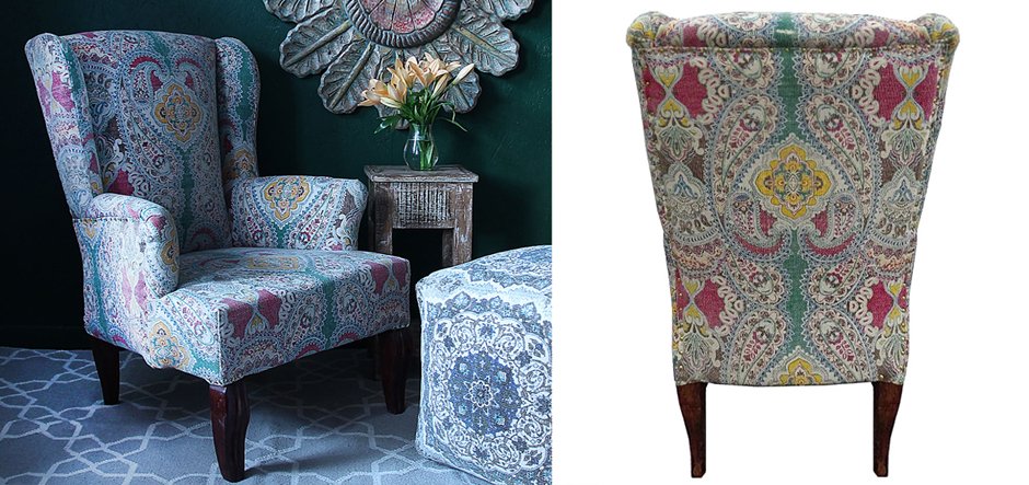 Кресло с орнаментом Paisley Chair Кресло с орнаментом Paisley Chair - Loft-Concept в Челябинске