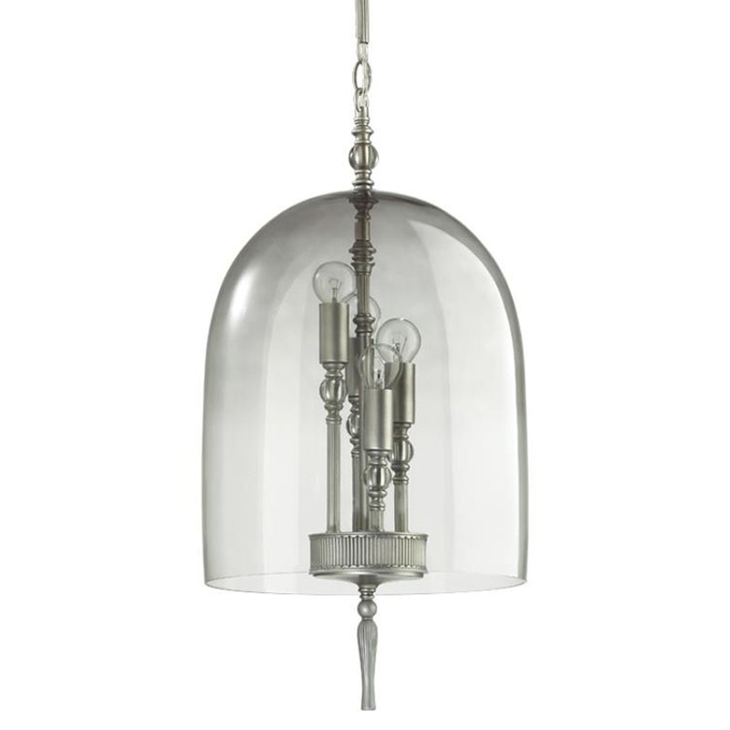 Подвесной светильник Glass Dome Chrome 32 Дымчатый (Smoke) Хром Подвесной светильник Glass Dome Chrome 32 Дымчатый (Smoke) Хром в Челябинске | Loft Concept