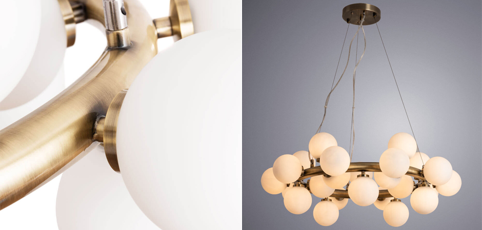 Люстра Bagel Bubble Chandelier 25 Люстра Bagel Bubble Chandelier 25 - Loft-Concept в Челябинске