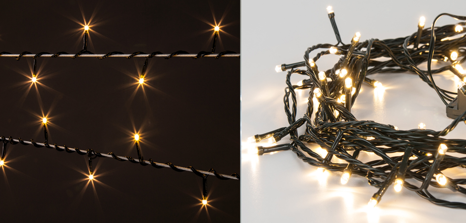 Интерьерная Гирлянда Теплый свет диодов - Loft-Concept в Челябинске