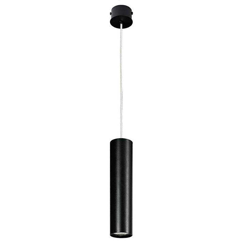 Подвесной светильник Luis Trumpet Tube Black Lamp 25 Черный Подвесной светильник Luis Trumpet Tube Black Lamp 25 Черный в Челябинске | Loft Concept