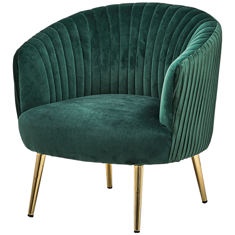Кресло Christiano Chair green Изумрудный Глянцевое золото Кресло Christiano Chair green Изумрудный Глянцевое золото в Челябинске | Loft Concept