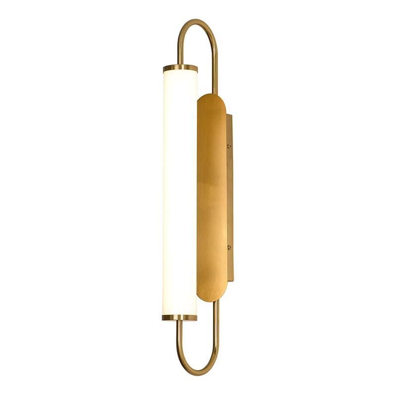 Бра Nigel Wall Lamp Белый матовое золото Бра Nigel Wall Lamp Белый матовое золото в Челябинске | Loft Concept