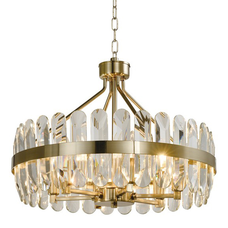 Люстра Genesia Chandelier Золотой Прозрачный (Transparent) Люстра Genesia Chandelier Золотой Прозрачный (Transparent) в Челябинске | Loft Concept