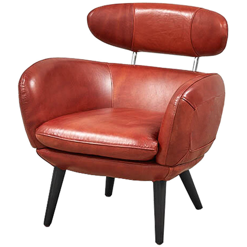 Кресло Manfredo Chair Малиновый (Crimson) Черный Кресло Manfredo Chair Малиновый (Crimson) Черный в Челябинске | Loft Concept