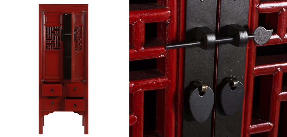 Шкаф Chinese Prison Red Шкаф Chinese Prison Red - Loft-Concept в Челябинске