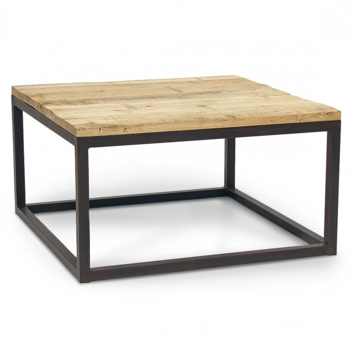 Журнальный стол Industrial Loft Reclaimed Wood Coffee Table  в Челябинске | Loft Concept 