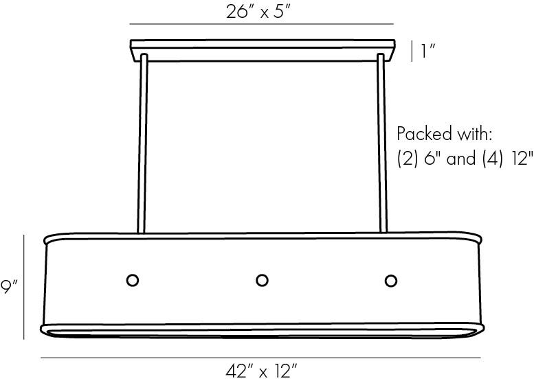 Люстра Arteriors GLENDALE LINEAR CHANDELIER Люстра Arteriors GLENDALE LINEAR CHANDELIER в Челябинске