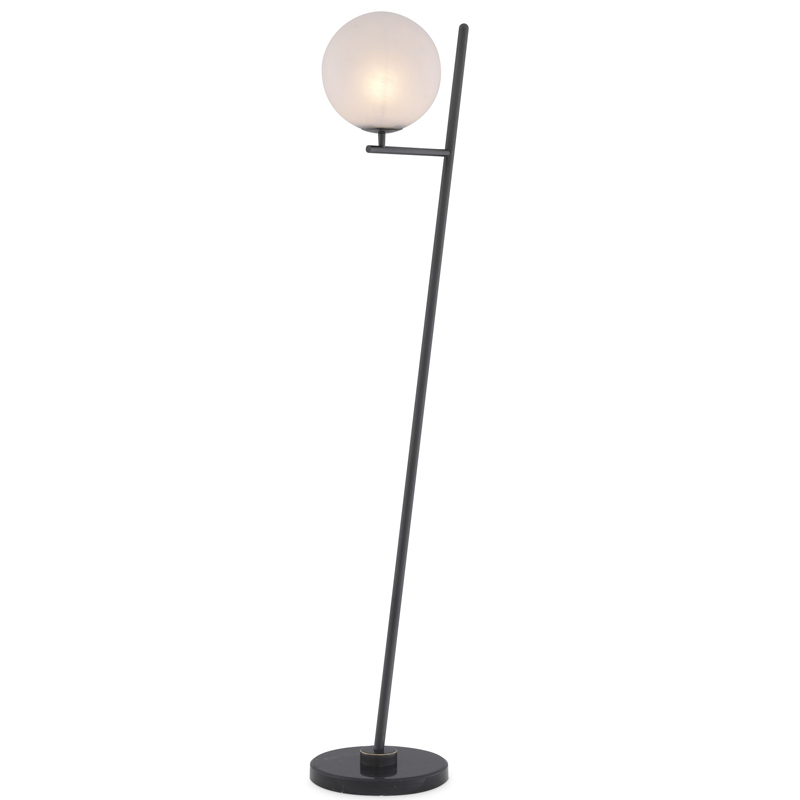 Торшер Eichholtz Floor Lamp Flynn Bronze Темная бронза Белый Черный Мрамор Nero Торшер Eichholtz Floor Lamp Flynn Bronze Темная бронза Белый Черный Мрамор Nero в Челябинске | Loft Concept
