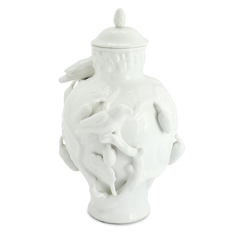 Ваза JAR KRIZIA PORCELAIN Белый Ваза JAR KRIZIA PORCELAIN Белый в Челябинске | Loft Concept