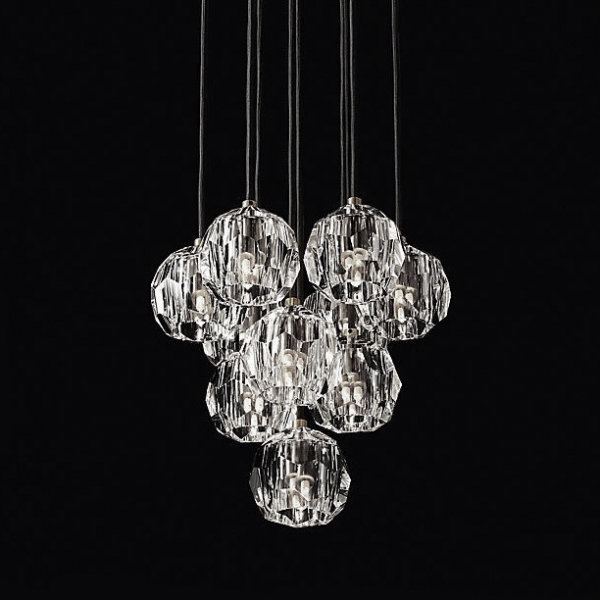 Люстра Boule De Cristal Round Cluster Chandelier 10 Chrome Хром Люстра Boule De Cristal Round Cluster Chandelier 10 Chrome Хром в Челябинске | Loft Concept