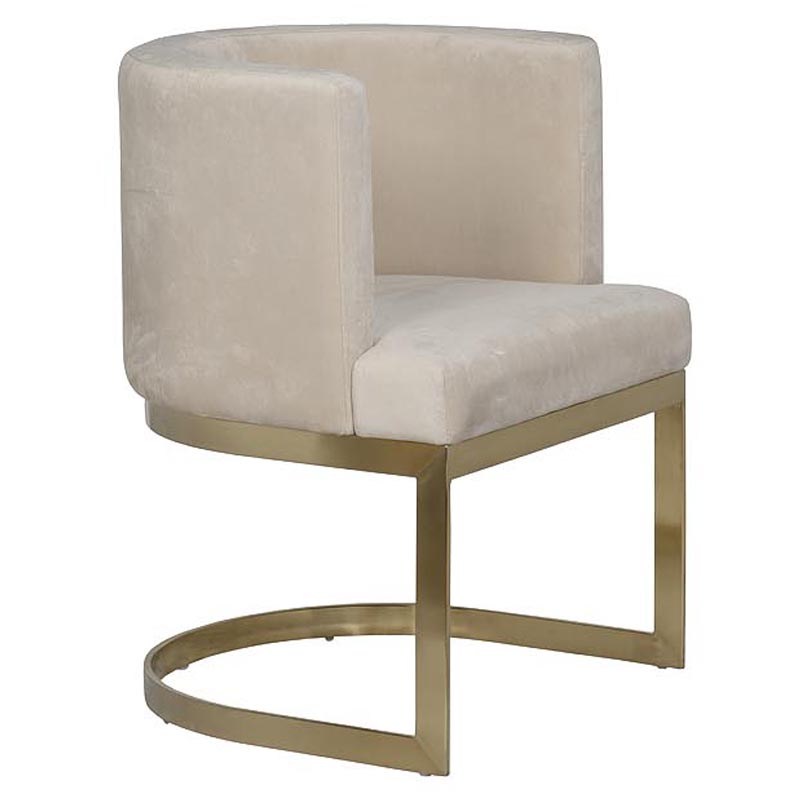 Стул Disalia Chair beige Бежевый Золотой Стул Disalia Chair beige Бежевый Золотой в Челябинске | Loft Concept