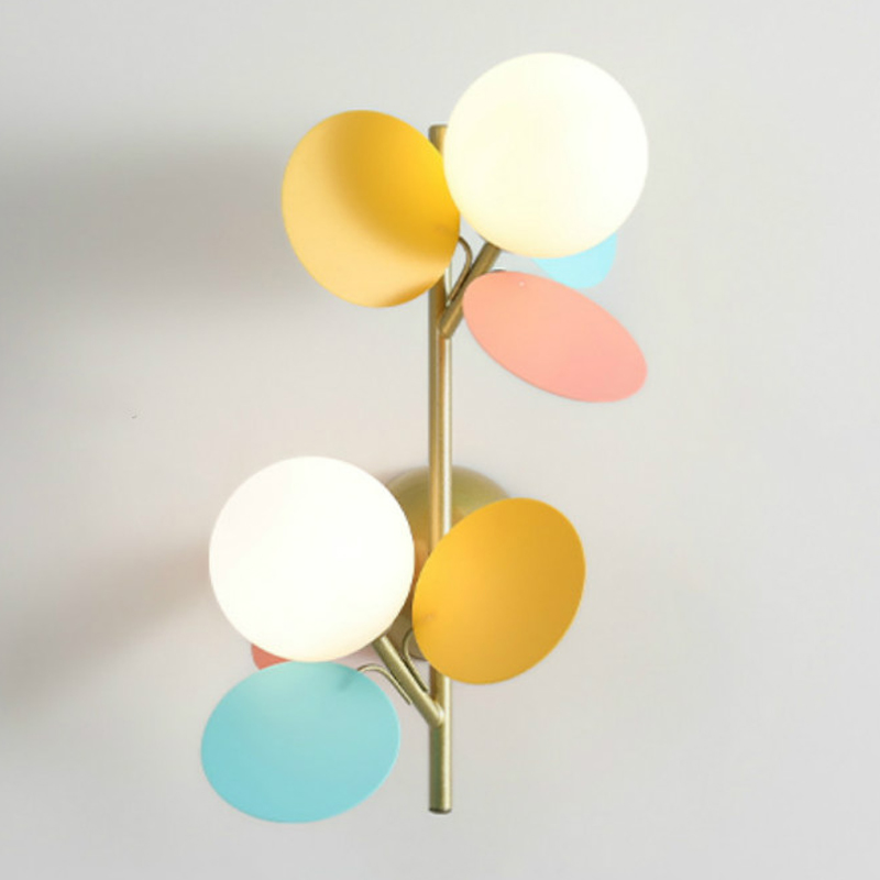 Бра MATISSE sconce double Золотой Мульти Светло-серый Бра MATISSE sconce double Золотой Мульти Светло-серый в Челябинске | Loft Concept