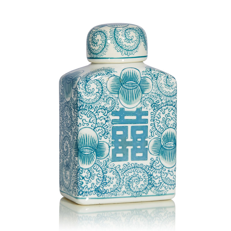 Ваза Chinese Characters Vase Белый Синий Ваза Chinese Characters Vase Белый Синий в Челябинске | Loft Concept