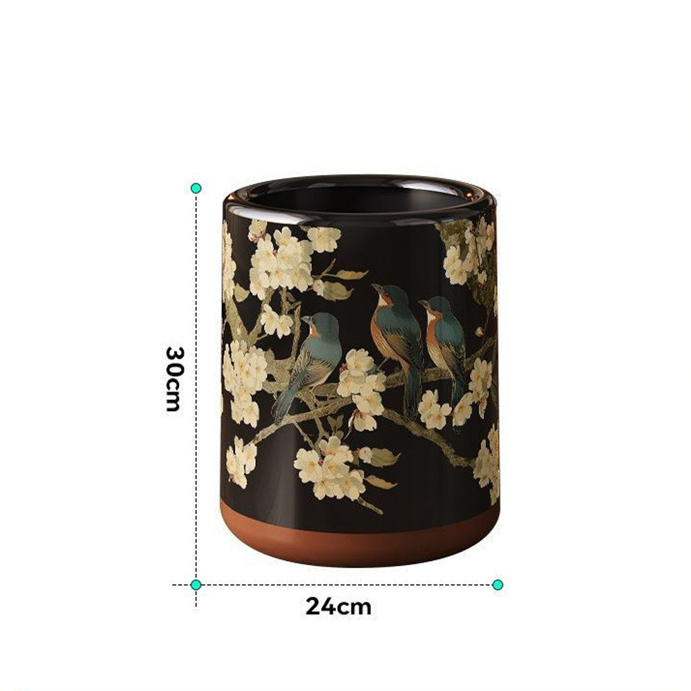 Мусорное ведро в китайском стиле Flower Trash Can в Челябинске