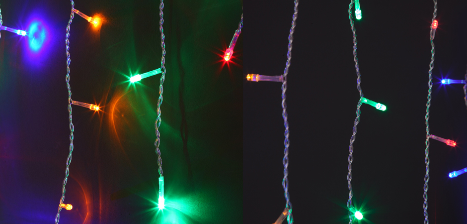 Гирлянда Бахрома с Цветными светодиодами - Loft-Concept в Челябинске