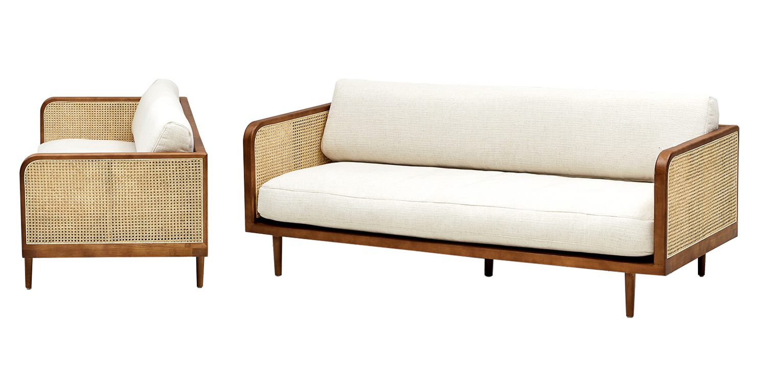 Диван Rattan Decor Sofa Ivory - фото №1