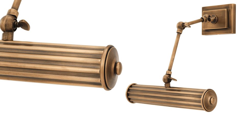 Бра Eichholtz Wall Lamp Luca S Brass Бра Eichholtz Wall Lamp Luca S Brass - Loft-Concept в Челябинске