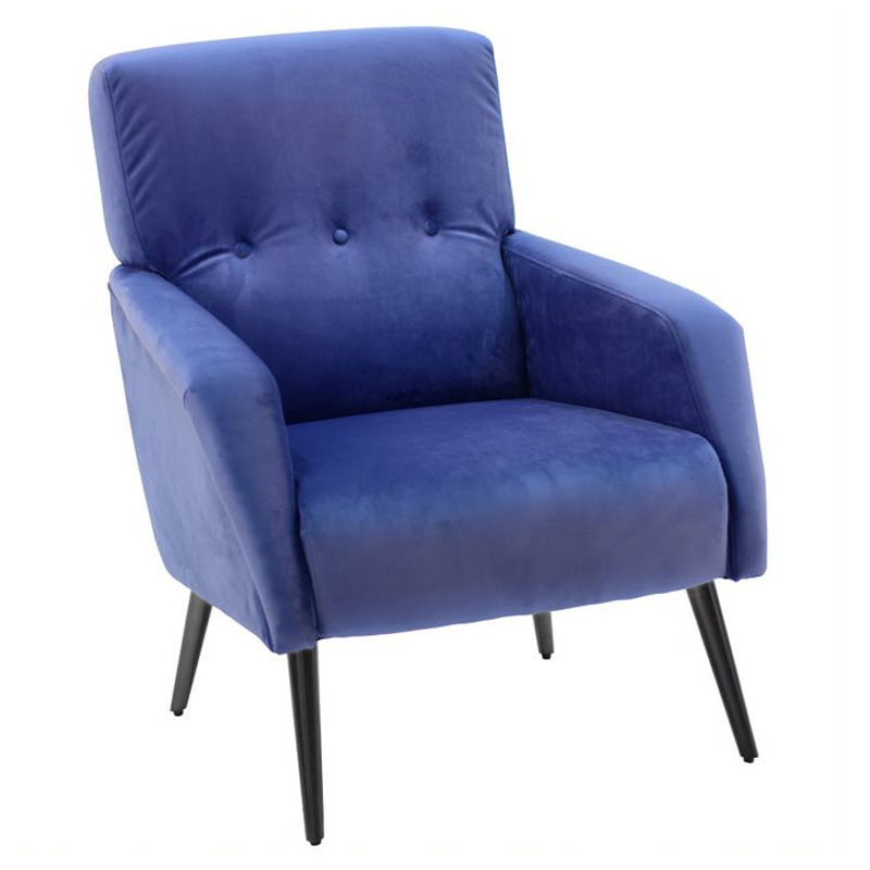 Кресло Diaspro Chair blue Синий Кресло Diaspro Chair blue Синий в Челябинске | Loft Concept