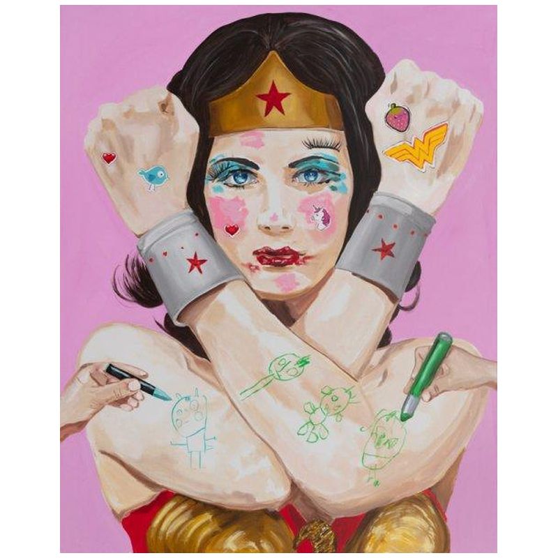Картина Inner Child - Wonder Woman Мульти Картина Inner Child - Wonder Woman Мульти в Челябинске | Loft Concept