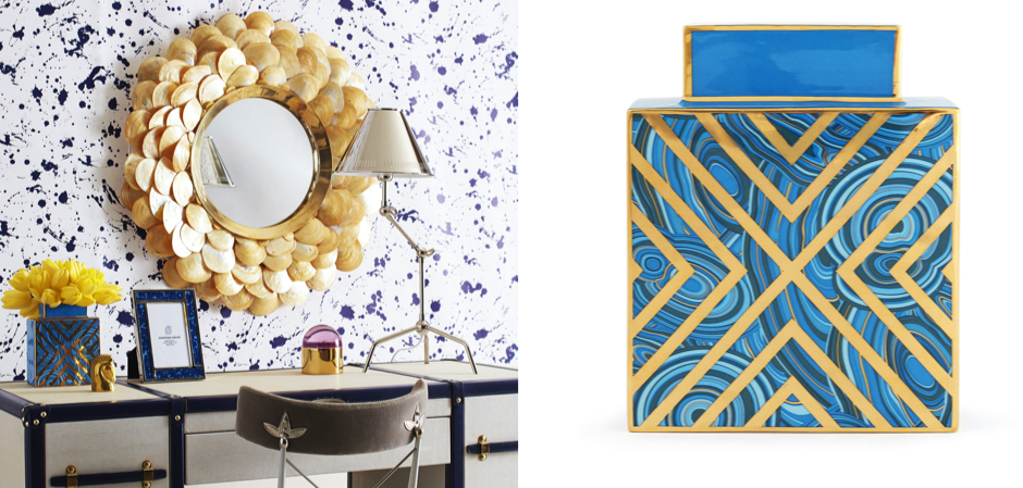 Jonathan Adler MALACHITE X VASE Jonathan Adler MALACHITE X VASE - Loft-Concept в Челябинске