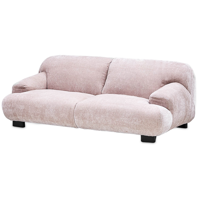 Диван Eligio Sofa Розовый пастельный Диван Eligio Sofa Розовый пастельный в Челябинске | Loft Concept
