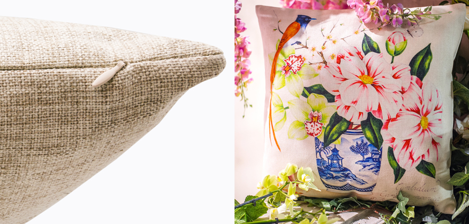 Декоративная подушка Camellias Pillow Декоративная подушка Camellias Pillow - Loft-Concept в Челябинске