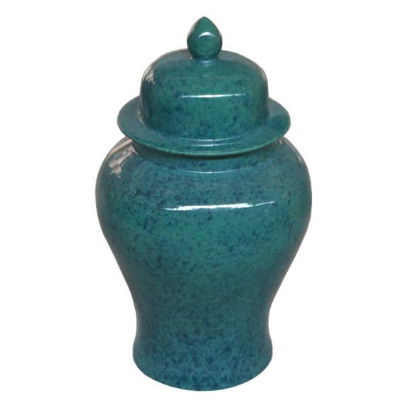 Ваза с крышкой Turquoise Water-glass Бирюзовый Ваза с крышкой Turquoise Water-glass Бирюзовый в Челябинске | Loft Concept
