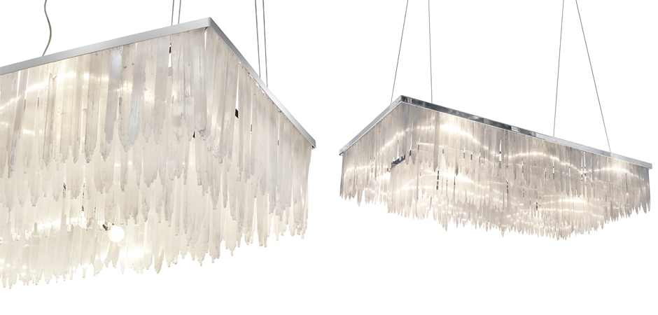 Люстра LAMP SELENITE RECT chromium 160 Люстра LAMP SELENITE RECT chromium 160 - Loft-Concept в Челябинске