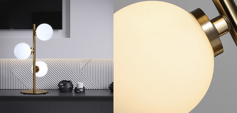 Настольная лампа Bubble Chandelier Table Lamp Настольная лампа Bubble Chandelier Table Lamp - Loft-Concept в Челябинске