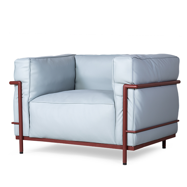 Кресло Le Corbusier LC3 blue Светло-голубой Кресло Le Corbusier LC3 blue Светло-голубой в Челябинске | Loft Concept