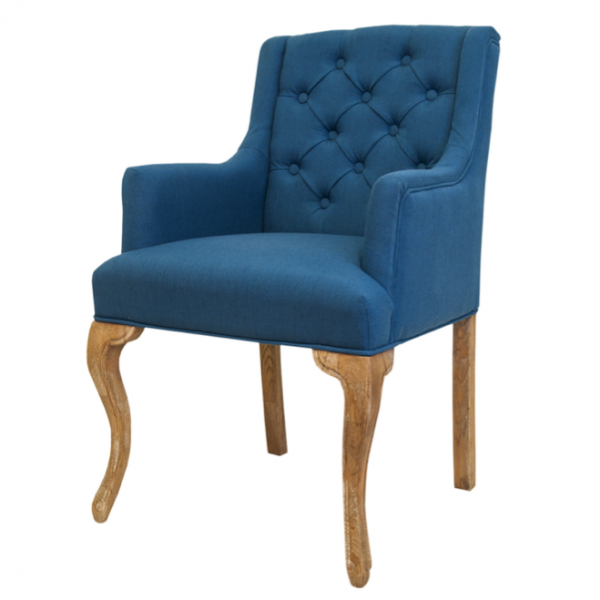 Стул French chairs Provence Amelia Blue ArmChair Голубой пастельный Древесина Стул French chairs Provence Amelia Blue ArmChair Голубой пастельный Древесина в Челябинске | Loft Concept