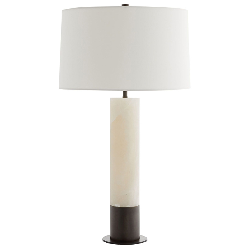 Дизайнерская настольная лампа NASHIK LAMP Черный Белый в Челябинске | Loft Concept 
