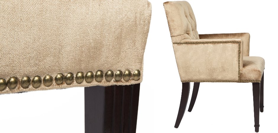 Стул с подлокотниками Parisian Chic Beige Стул с подлокотниками Parisian Chic Beige - Loft-Concept в Челябинске